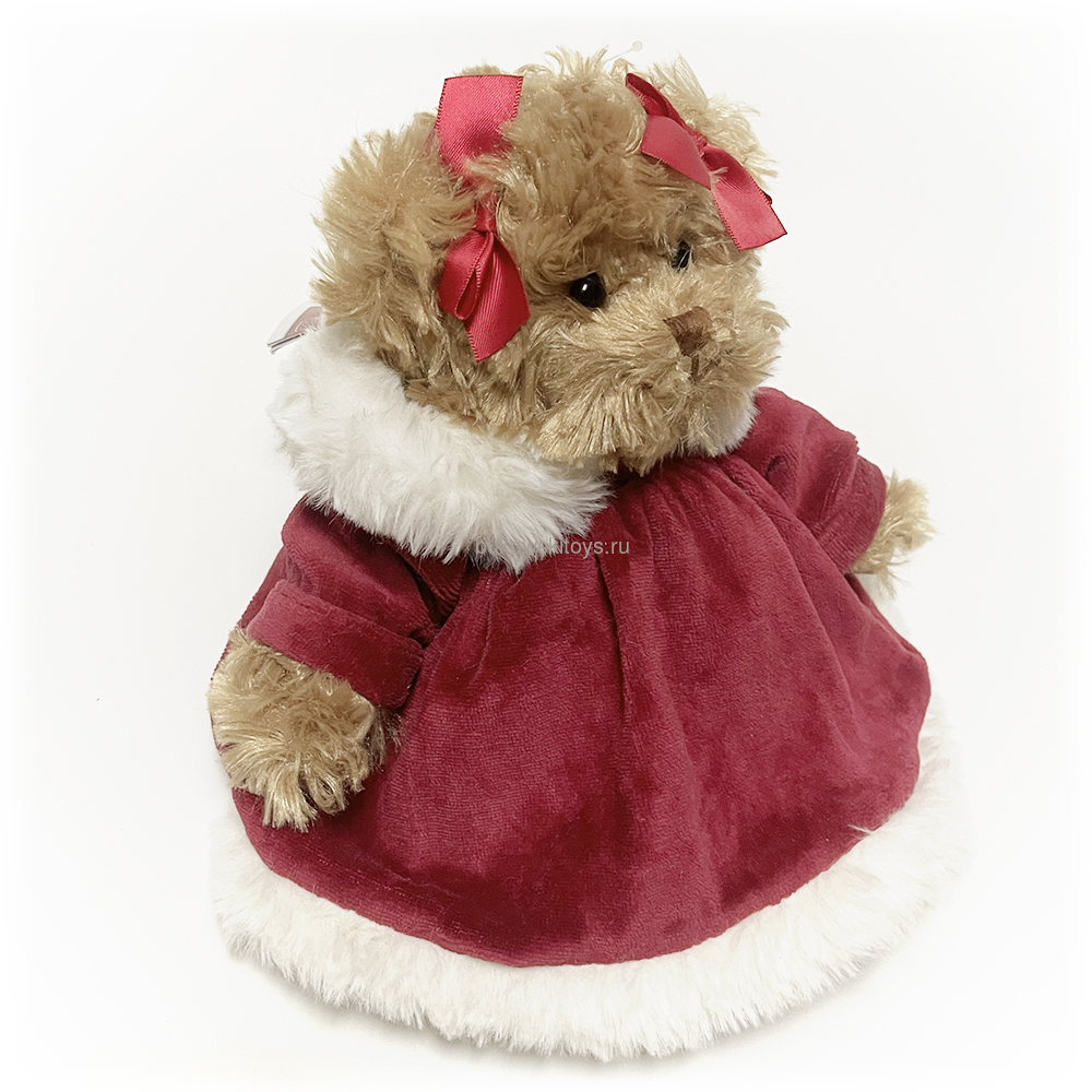 Мишка Tova в платье 25 см (вид 1) Мишка Tova в платье 25 см (фото, вид 1)