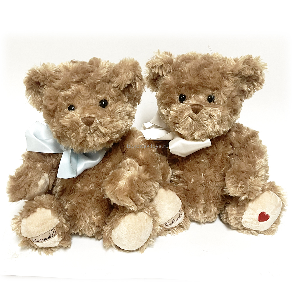 Мишка Classic Ludwig с белым бантом, 35см (вид 1) Мишка Classic Ludwig с белым бантом, 35см (фото, вид 1)