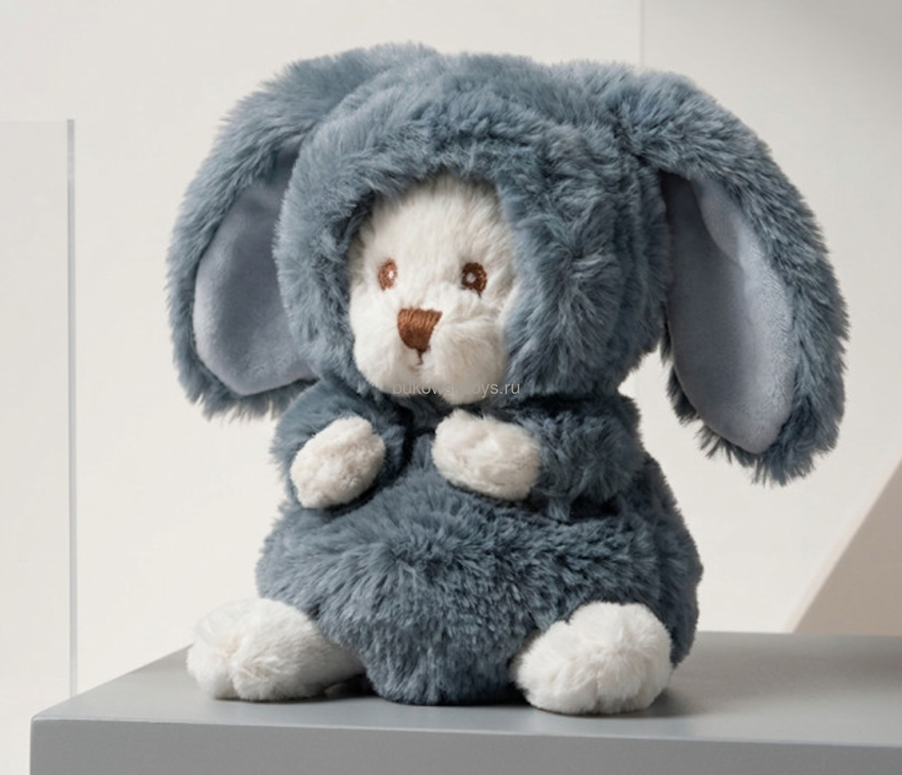 Мишка-заяц Colorful Ziggy синий, 15см (вид 1) Мишка-заяц Colorful Ziggy синий, 15см (фото, вид 1)