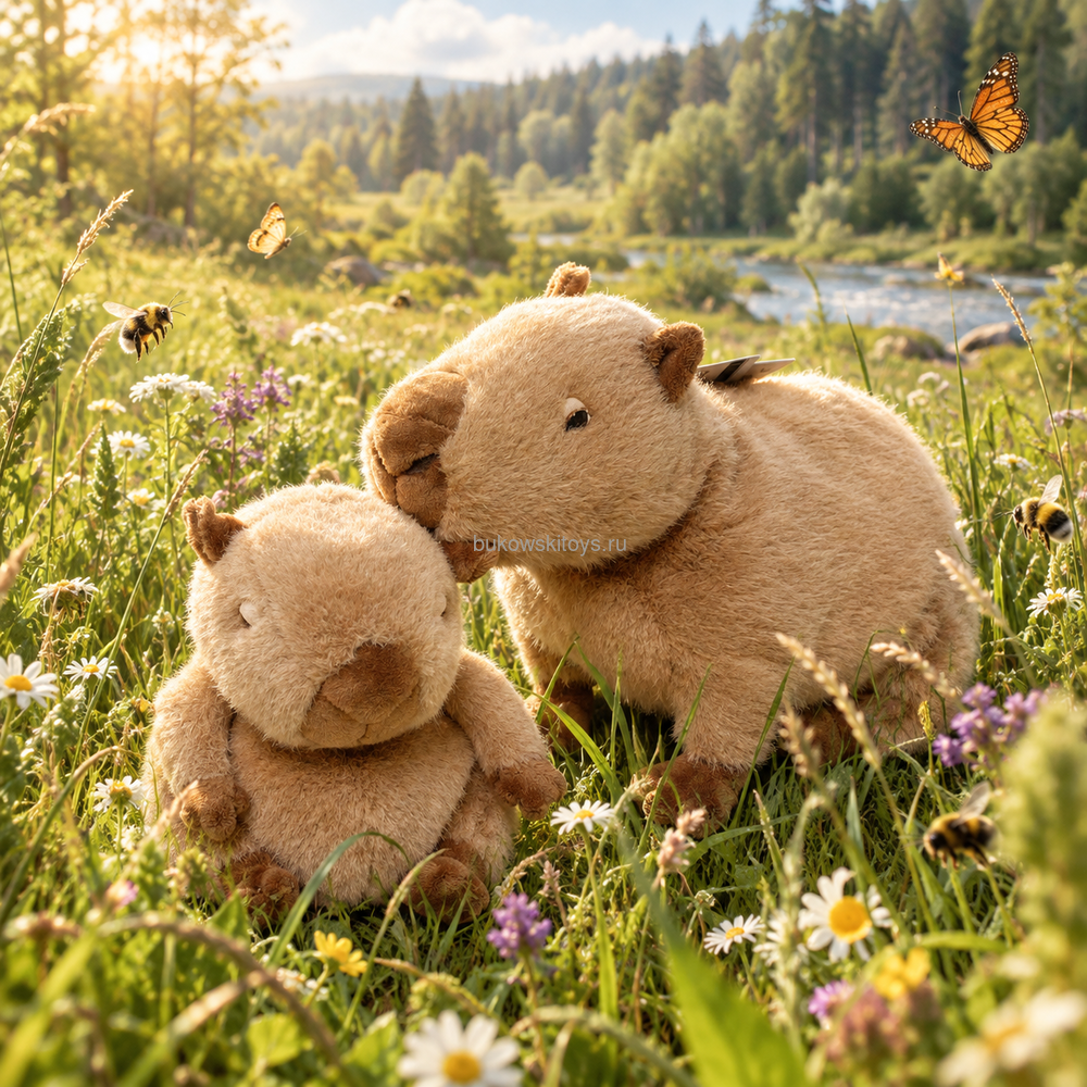 Капибара Theo, 25см (вид 2) Капибара Theo, 25см (фото, вид 2)