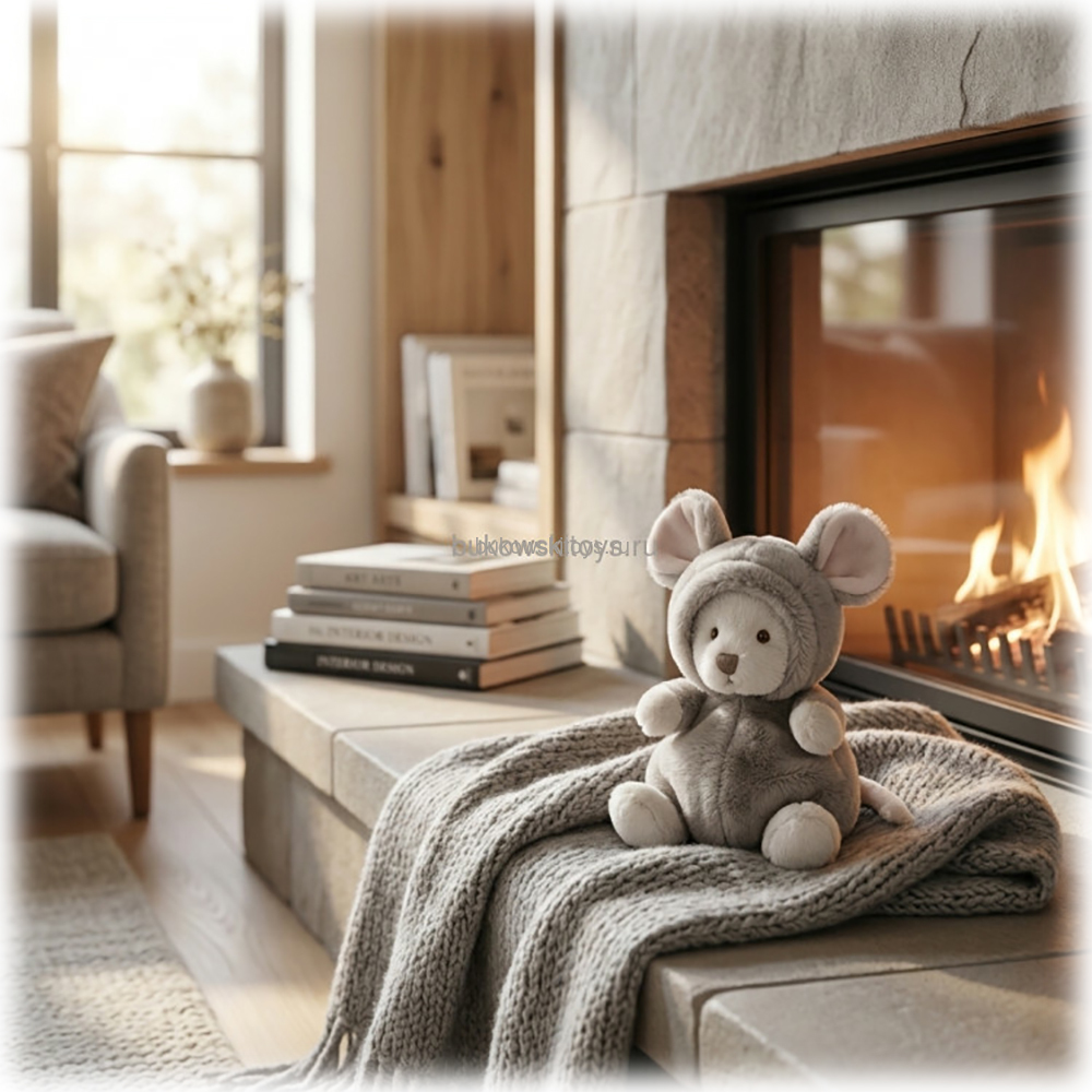 Мишка-мышь Mousy серый, 15см (вид 3) Мишка-мышь Mousy серый, 15см (фото, вид 3)