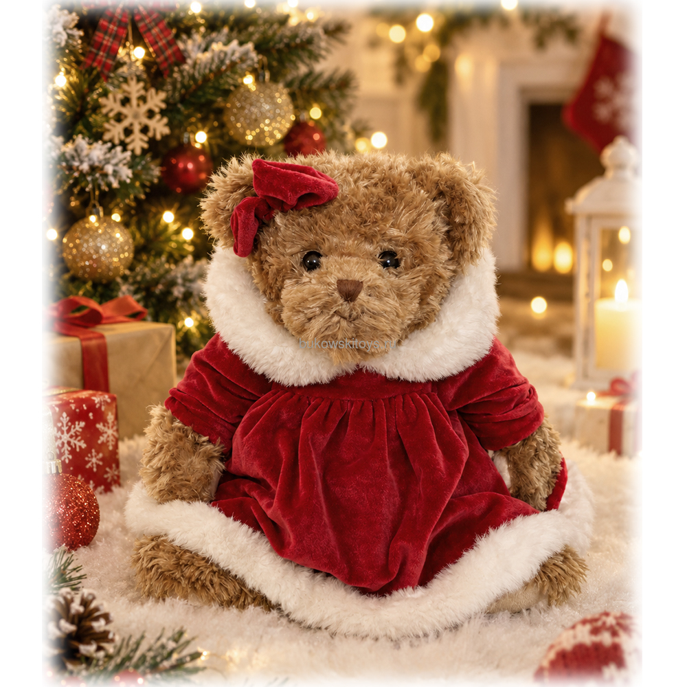 Мишка Fanny X-Mas, 40см (вид 2) Мишка Fanny X-Mas, 40см (фото, вид 2)