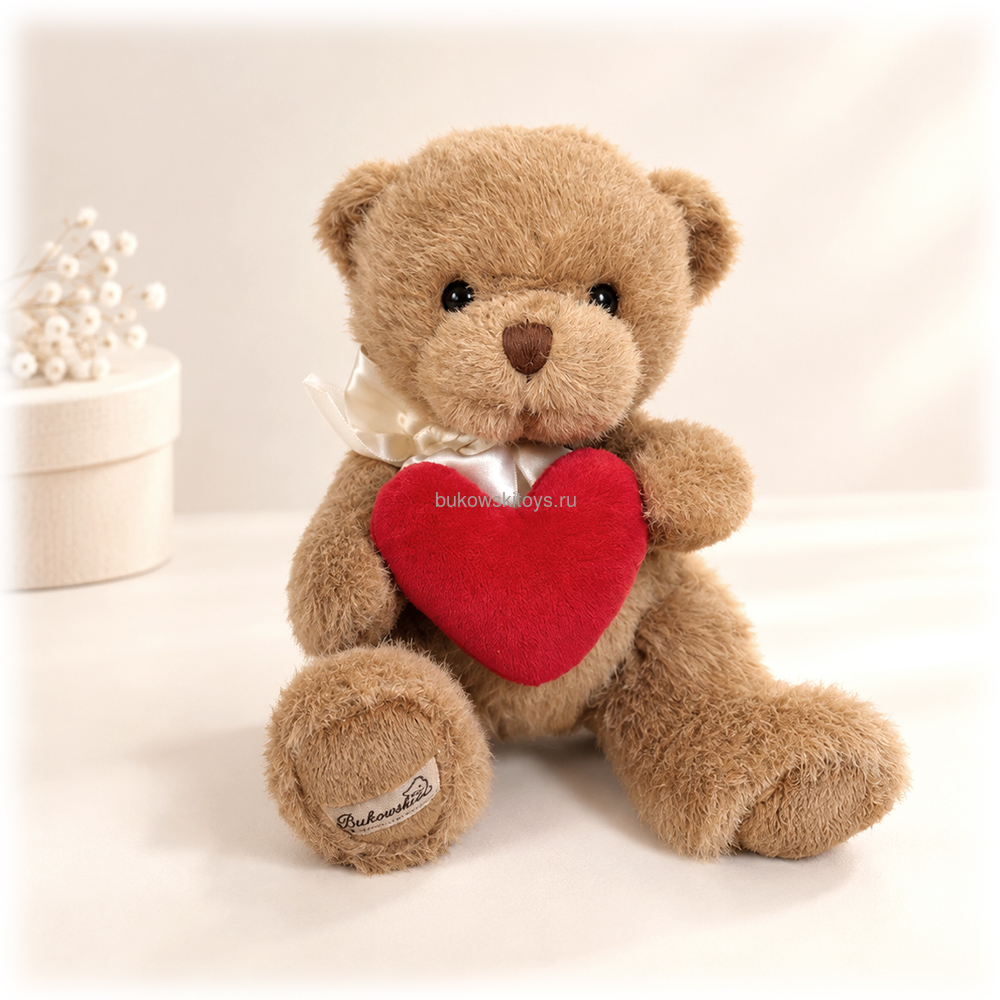 Мишка My Love, 15 см (вид 1) Мишка My Love, 15 см (фото, вид 1)
