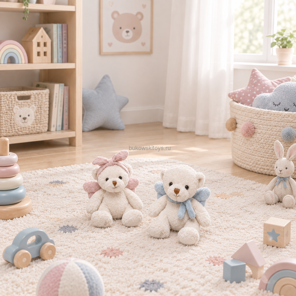 Мишка Guardian Angels Baby девочка, 15см (вид 2) Мишка Guardian Angels Baby девочка, 15см (фото, вид 2)