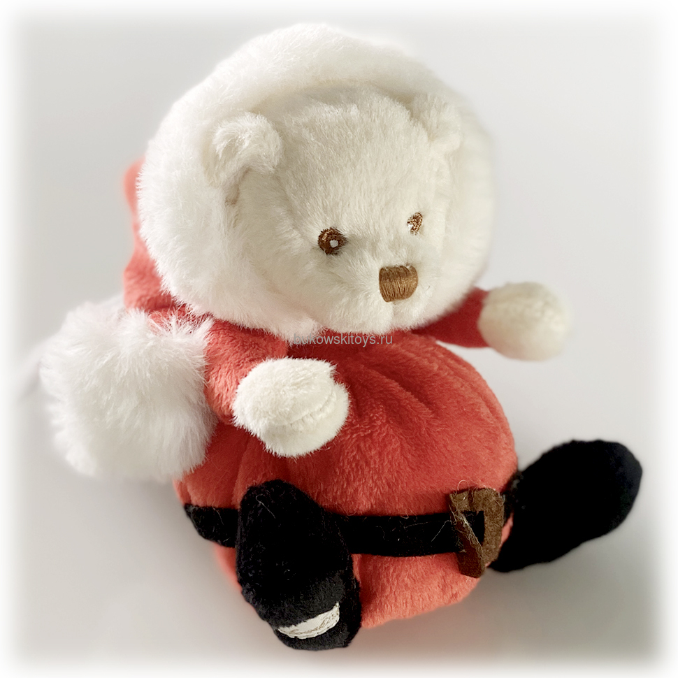 Мягкая игрушка Bukowski мишка-Санта Ziggy X-Mas, 15см